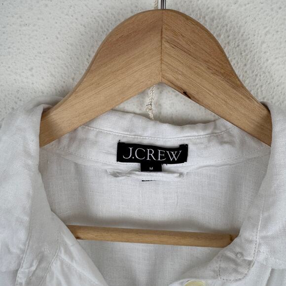 J. Crew Capitaine Linen Shirt Dress - Picture 3 of 6